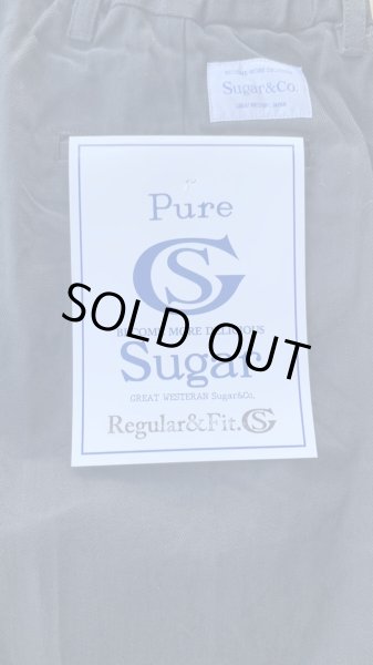 画像8: Sugar & Co.シュガーアンドカンパニー ダディーズ パンツRegular&Fit BLACKブラック (8)