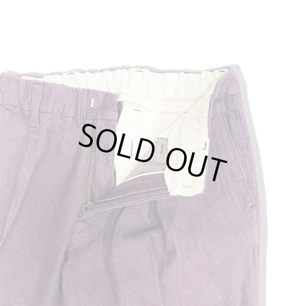 画像3: Sugar & Co. Slim & Fit シュガーアンドカンパニー ダディーズ パンツ スリムフィット PURPLE (3)