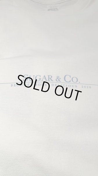 画像3: 「Sugar & Co.」Drop WHITE S/S Tee シュガーアンドカンパニー ドロップ Tシャツロゴホワイト (3)