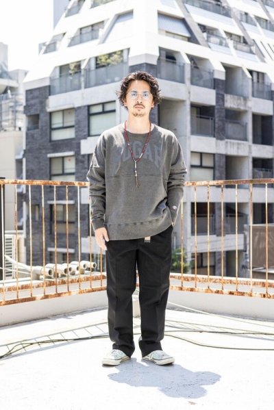 画像3: Sugar & Co. BOX  Sweat シュガーアンドカンパニーボックス スウェット　アーチロゴ  F.BLACK