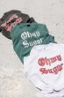 画像4: Sugar & Co. BOX  Sweat シュガーアンドカンパニーボックス スウェット　オーマイシュガー　ブラック (4)