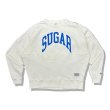 画像1: Sugar & Co. BOX  Sweat シュガーアンドカンパニーボックス スウェット　アーチロゴ  WHITE (1)