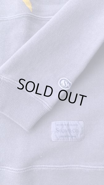 画像4: Sugar & Co. BOX  Sweat シュガーアンドカンパニーボックス スウェット アーチロゴ  F.PURPLE (4)