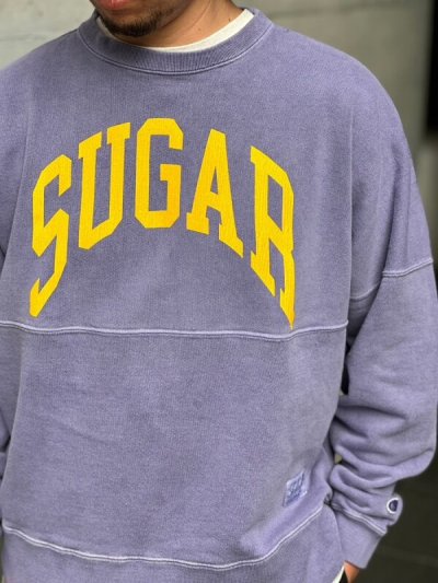画像3: Sugar & Co. BOX  Sweat シュガーアンドカンパニーボックス スウェット　アーチロゴ  F.PURPLE