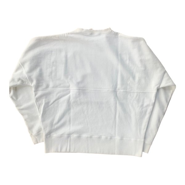 画像2: Sugar & Co. BOX  Sweat シュガーアンドカンパニーボックス スウェット アーチロゴ  WHITE (2)