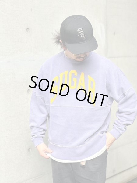 画像6: Sugar & Co. BOX  Sweat シュガーアンドカンパニーボックス スウェット アーチロゴ  F.PURPLE (6)