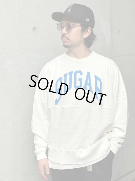 画像5: Sugar & Co. BOX  Sweat シュガーアンドカンパニーボックス スウェット　アーチロゴ  WHITE (5)