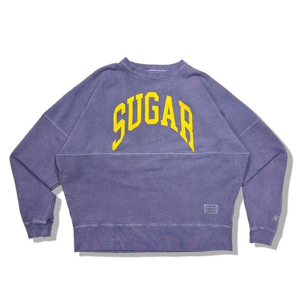 画像1: Sugar & Co. BOX  Sweat シュガーアンドカンパニーボックス スウェット　アーチロゴ  F.PURPLE (1)