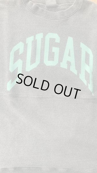 画像3: Sugar & Co. BOX  Sweat シュガーアンドカンパニーボックス スウェット アーチロゴ  F.BLACK (3)