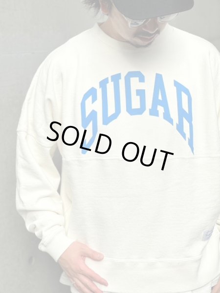 画像6: Sugar & Co. BOX  Sweat シュガーアンドカンパニーボックス スウェット　アーチロゴ  WHITE (6)