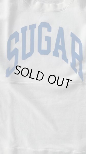 画像3: Sugar & Co. BOX  Sweat シュガーアンドカンパニーボックス スウェット　アーチロゴ  WHITE (3)