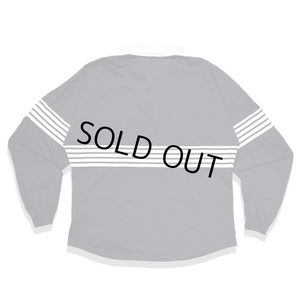 画像2: Sugar&Co シュガーアンドコー drop rugby shirts ドロップラガーシャツ BLACK (2)