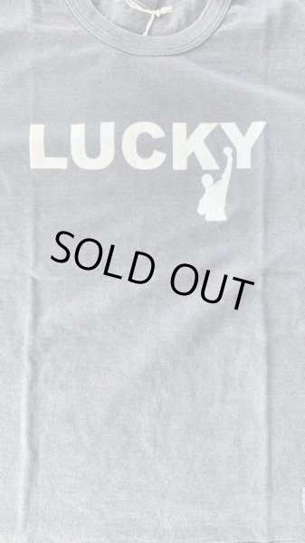 画像2: Sugar & Co. Bleach Drop Sweat シュガーアンドカンパニー dorop tee  ドロップTシャツ LUCKY F.BLACK (2)