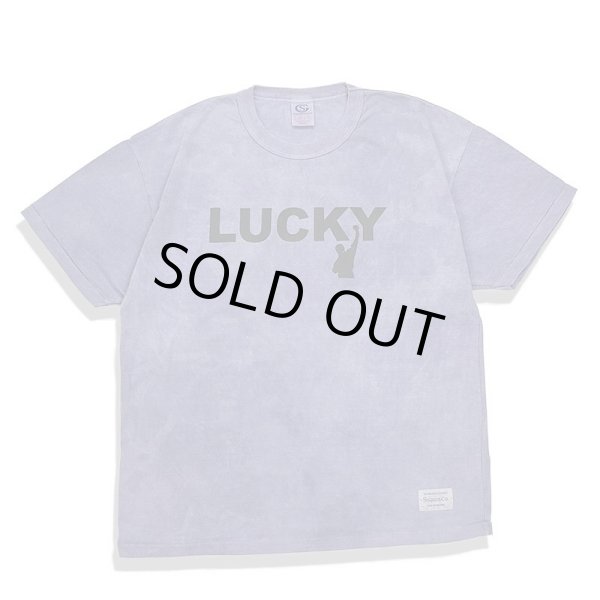 画像2: Sugar & Co. Bleach Drop Sweat シュガーアンドカンパニー dorop tee  ドロップTシャツ F.PURPLE (2)