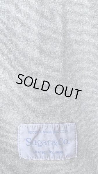 画像3: Sugar & Co. Bleach Drop Sweat シュガーアンドカンパニー dorop tee  ドロップTシャツF.BLACK (3)