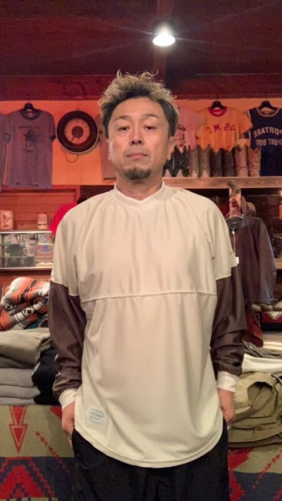 画像1: Sugar&Co シュガーアンドコー　Drop Game Shirt  ドロップゲームシャツKHAKI