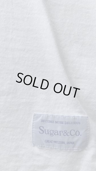 画像5: 「Sugar & Co.」Drop WHITE S/S Tee シュガーアンドカンパニー ドロップ Tシャツホワイト (5)