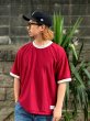 画像8: Sugar&Co シュガーアンドコー　Drop mesh ringer tee  ドロップメッシュリンガーTシャツ (8)