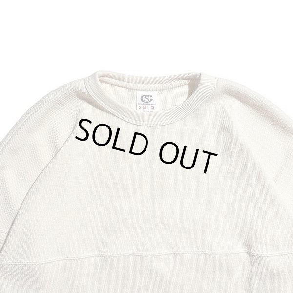 画像2: Sugar & Co. BOX  Sweat シュガーアンドカンパニー drop thermal ドロップサーマル  WHITE (2)