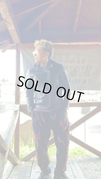 画像8: Sugar & Co. シュガーアンドカンパニー  sweat trousers BLACK ブリーチ (8)