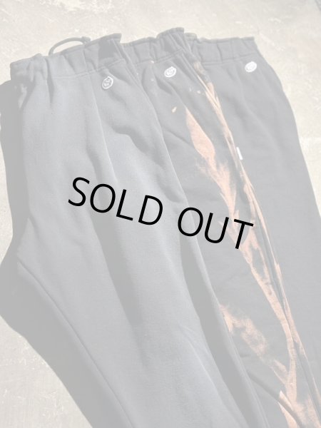 画像9: Sugar & Co. シュガーアンドカンパニー  sweat trousers BLACK (9)