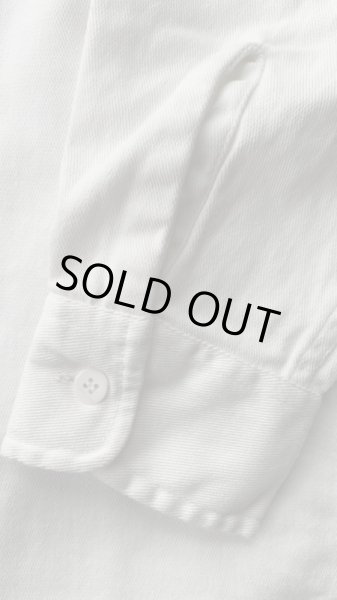 画像5: Sugar&Co   (シュガーアンドコー)handsome shirt White twill ハンサムシャツ ホワイトツイル (5)