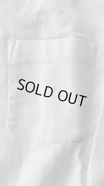 画像4: Sugar&Co   (シュガーアンドコー)handsome shirt White twill ハンサムシャツ ホワイトツイル (4)