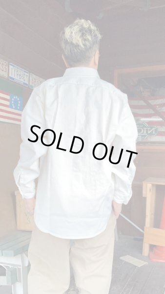 画像11: Sugar&Co   (シュガーアンドコー)handsome shirt White twill ハンサムシャツ ホワイトツイル (11)
