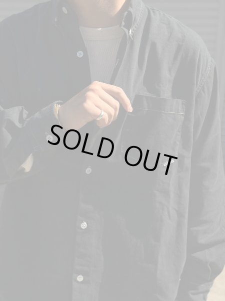 画像11: Sugar&Co   (シュガーアンドコー)handsome shirt BLACK ハンサムシャツ ブラック (11)