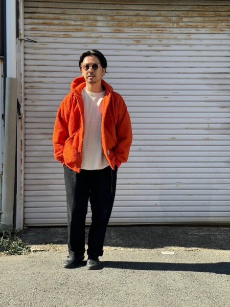 画像7: Sugar & Co.  シュガーアンドカンパニー storm fleece baja foodie   ORANGE (7)