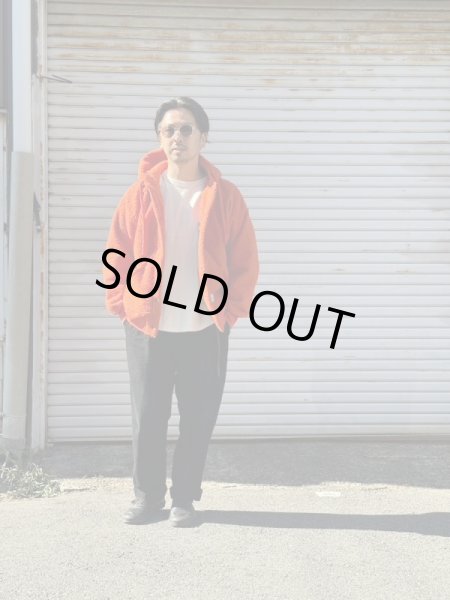 画像7: Sugar & Co.  シュガーアンドカンパニー storm fleece baja foodie  　ORANGE (7)