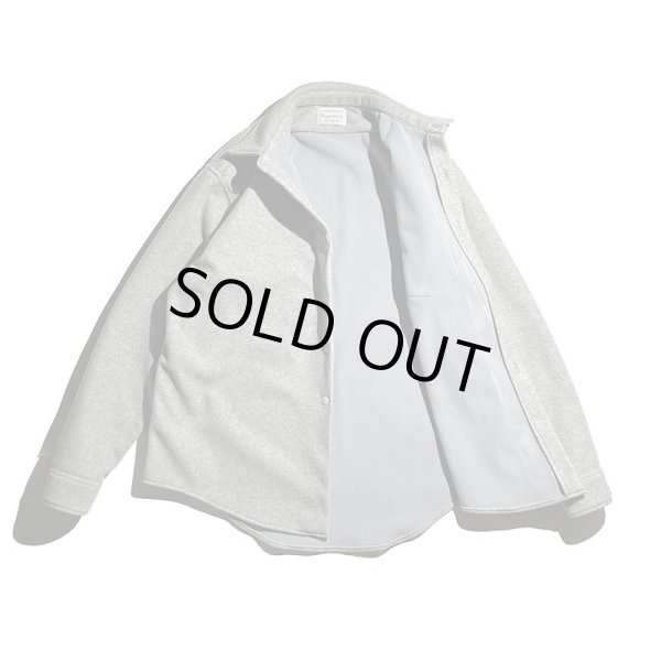 画像2: Sugar&Co   (シュガーアンドコー)fleece CPO shirt   GRAY (2)