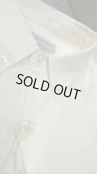 画像4: Sugar&Co   (シュガーアンドコー)handsome shirt  ハンサムシャツ ホワイトデニム (4)