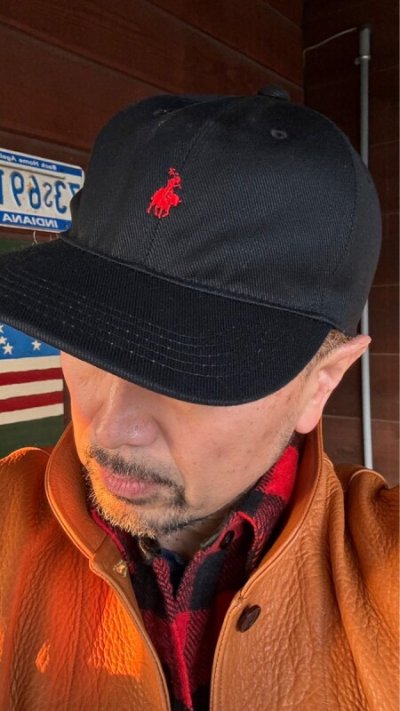 画像1: Sugar&CO  Washable　buffalo cap Sugar Cap  シュガーキャップ   BLACK