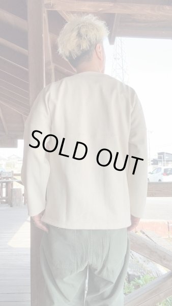 画像8: Sugar & Co.  シュガーアンドカンパニー　monster basque shirt   ECRU (8)