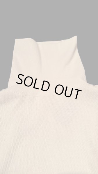 画像9: Turtleneck thermal タートルネックサーマル  OFF WHITE (9)