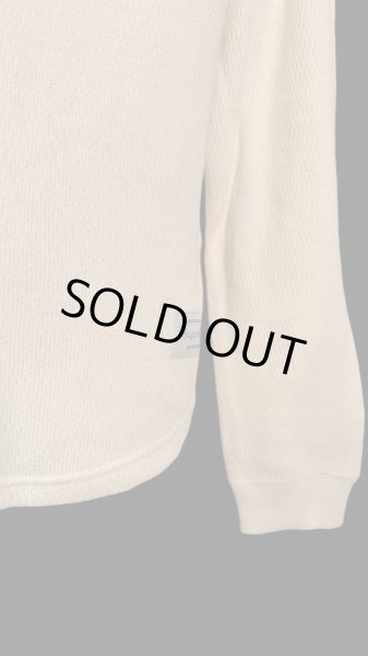画像4: Turtleneck thermal タートルネックサーマル  OFF WHITE (4)
