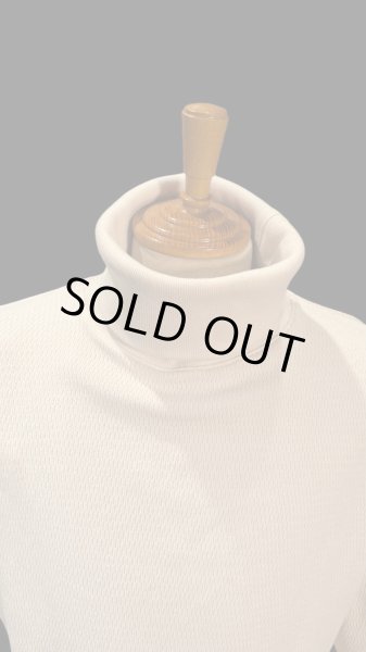 画像2: Turtleneck thermal タートルネックサーマル  OFF WHITE (2)