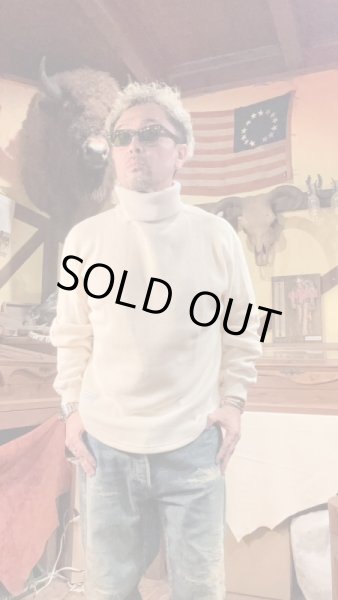 画像11: Turtleneck thermal タートルネックサーマル  OFF WHITE (11)