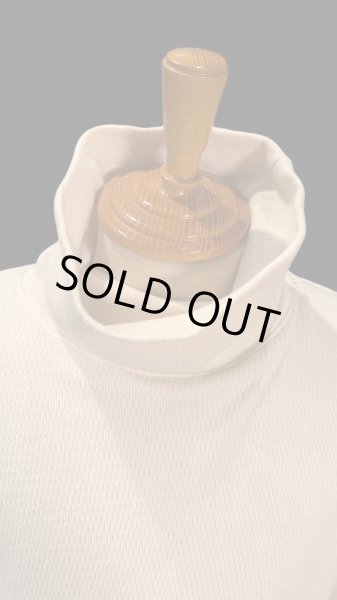 画像3: Turtleneck thermal タートルネックサーマル  OFF WHITE (3)
