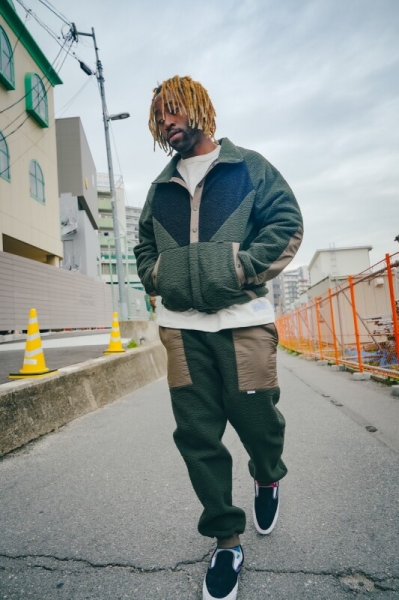画像7: Sugar & Co.  シュガーアンドカンパニー Storm Fleece Baker pants KHAKI (7)