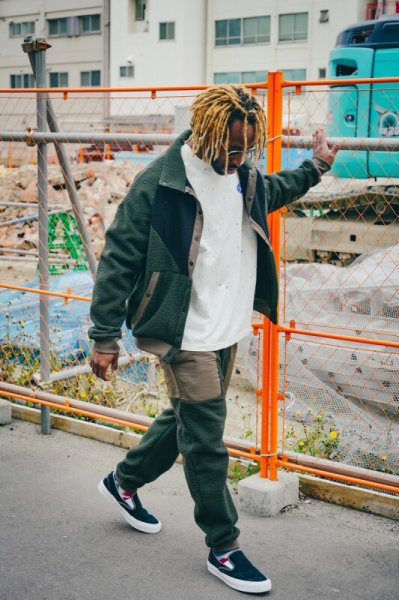 画像8: Sugar & Co.  シュガーアンドカンパニー Storm Fleece Baker pants KHAKI (8)