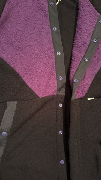 画像4: Sugar & Co.  シュガーアンドカンパニー storm fleece snap jacket   BLACK ブラック (4)