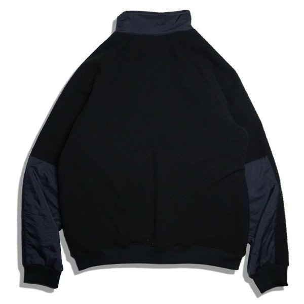 画像2: Sugar & Co.  シュガーアンドカンパニー storm fleece snap jacket   BLACK ブラック (2)