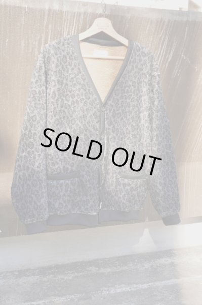 画像8: Sugar & Co.  シュガーアンドカンパニーmilitary lerpard cardigan KHKAI カーキ (8)