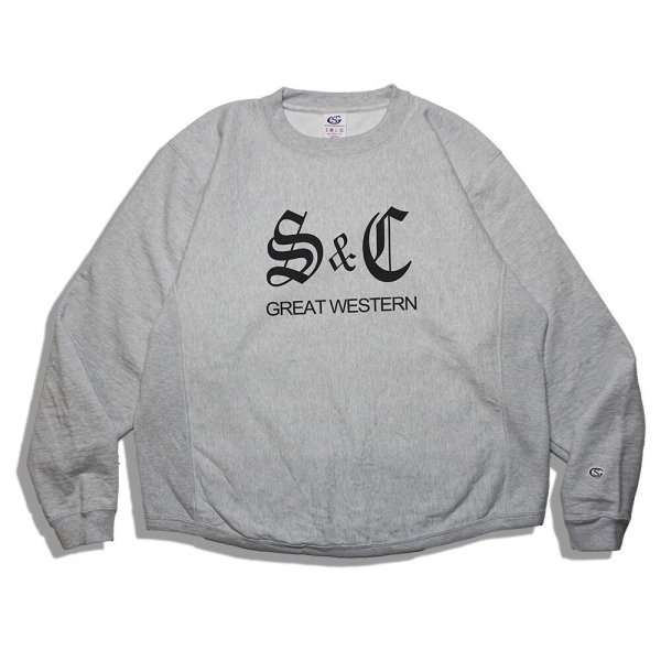 画像8: Sugar & Co.  Drop Sweat シュガーアンドカンパニー   reverse sweat ブラック    H.ホワイト (8)