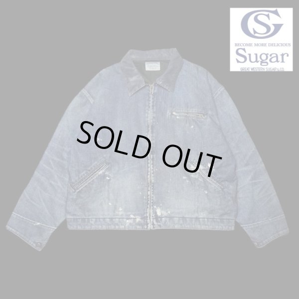 画像1: Sugar&Co   (シュガーアンドコー）Denim Windproof Jacket  (worker's  wash) (1)