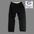 画像1: Sugar & Co.シュガーアンドカンパニー gentle pants BLACK DENIM (1)