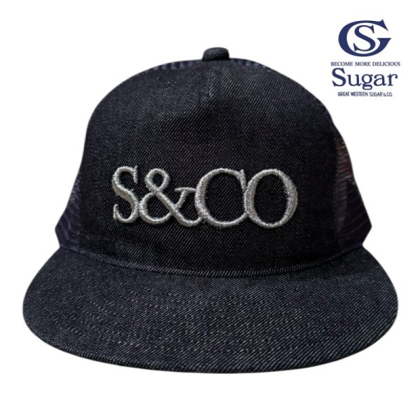 画像1: Sugar&CO Sugar Washable S&CO Cap  シュガーキャップ INDIGO (1)