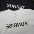 画像1: Sugar & Co.シュガーアンドカンパニー SUNSET tee  サンセットTシャツ (1)